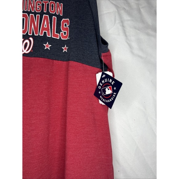 MLB‎ Washington Nationals Women's Tank Top Red Size M ,NWT - Picture 4 of 9
